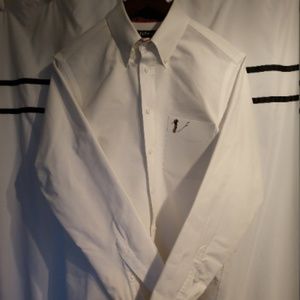 Hathaway Golf Oxford Dress Shirt (15 1/2 x 34-35)